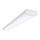 Metalux 4 ft. 3800 Lumens Integrated LED Dimmable White Wraparound Light, 4000K