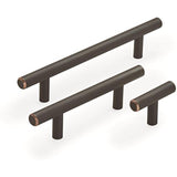 Amerock | Cabinet Pull | Oil Rubbed Bronze | 3 inch (76 mm) Center to Center | Bar Pulls | 1 Pack | Drawer Pull | Drawer Handle | Cabinet Hardware
