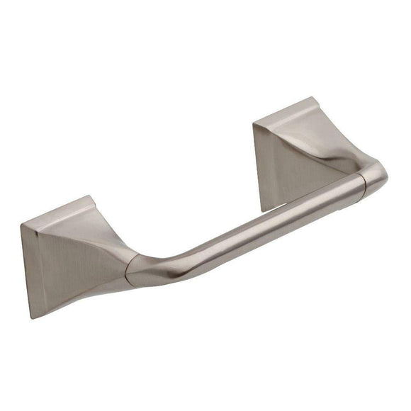 Delta Everly Double Post Pivoting Toilet Paper Holder in SpotShield Brushed Nickel