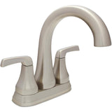 Delta 25770LF-SP Portwood 4 in. Centerset 2-Handle Bathroom Faucet in SpotShield Brushed Nickel