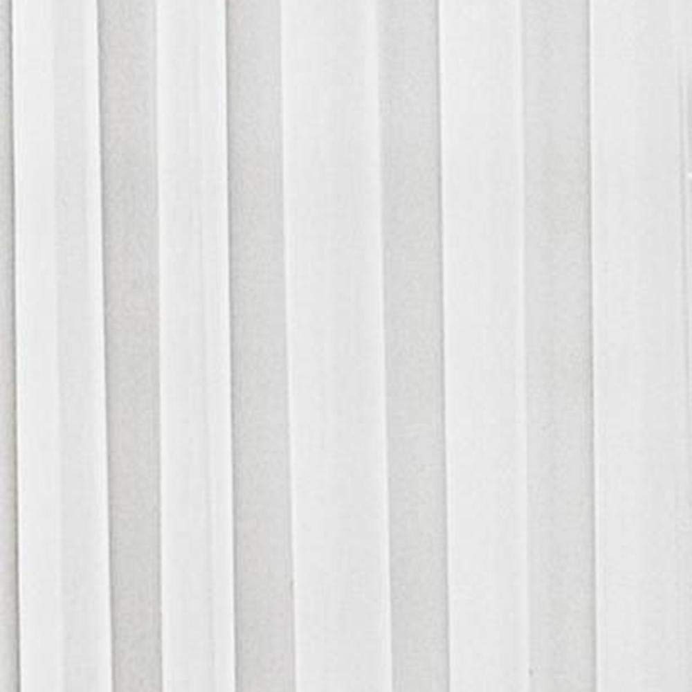 Tergaline Sheer White Double Wide Grommet Curtain Panel 108"Wx84"L