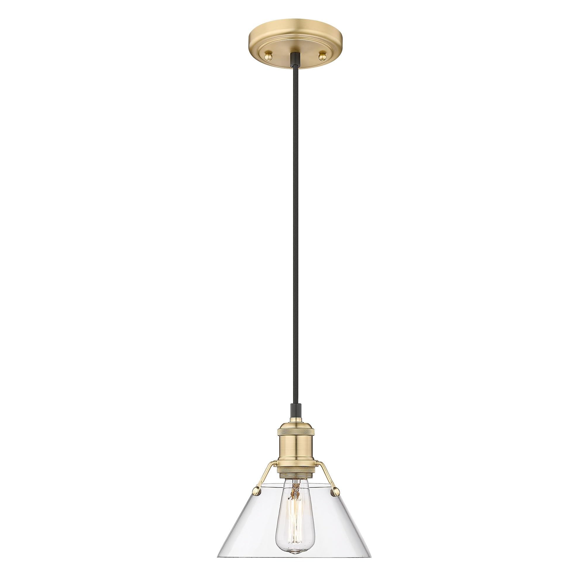 Golden Lighting Orwell Small Pendant- Pendant Light, Pendant Lighting, Pendant Light Fixtures, Pendant Lights Kitchen Island, Ceiling Light, Ceiling Light Fixture, - Like New