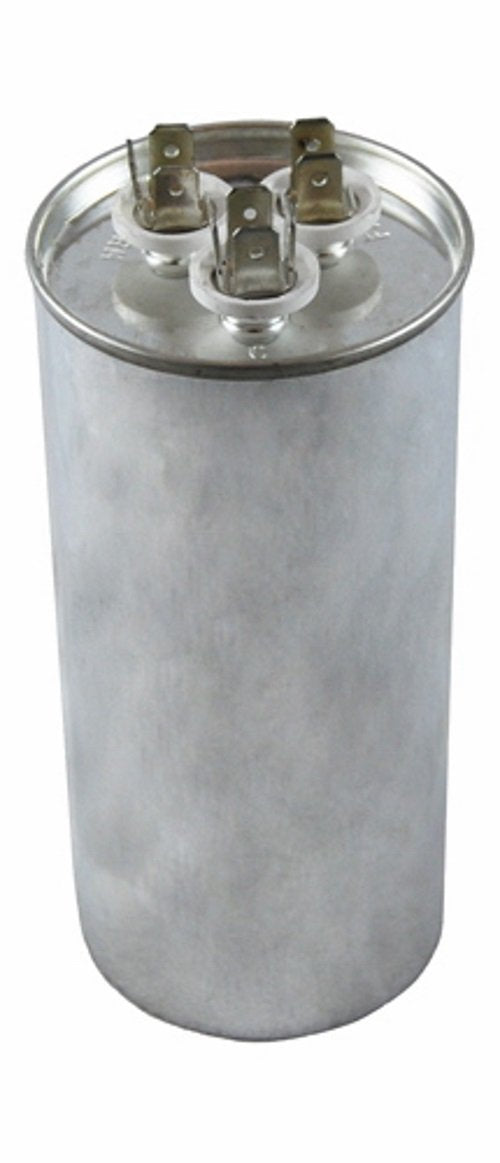 SUPCO CD45+5X440R Dual Motor Run Capacitor, Round, 45 + 5 Mfd x 440V, 2.00" Diameter, 4.5" Height