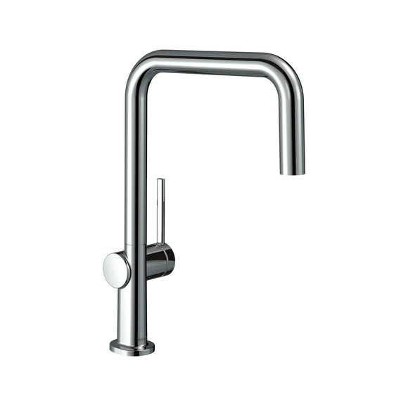 hansgrohe Talis N Chrome High Arc Kitchen Faucet, Kitchen Faucets with Swivel, Faucet for Kitchen Sink, Chrome 72858001