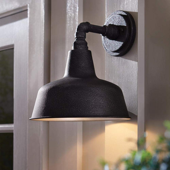Home Decorators Collection 7957HDCGIDI 1-Light Gilded Iron Outdoor Wall Mount Lantern