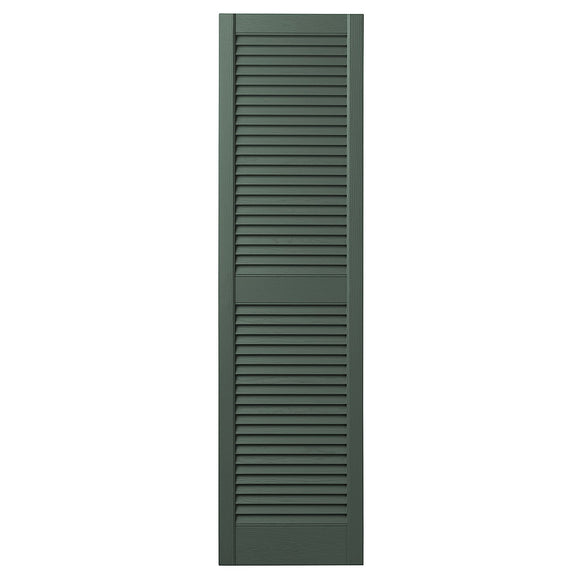 Ply Gem Shutters and Accents VINLV1547 55 Louvered Shutter, 15