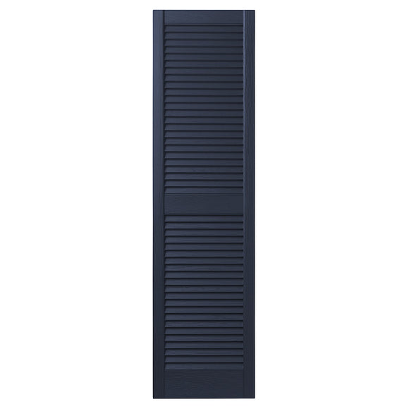 Ply Gem Shutters and Accents VINLV1563 95 Louvered Shutter, 15