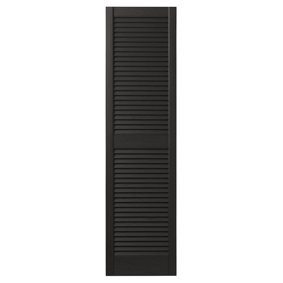 Ply Gem Shutters and Accents VINLV1559 PE Louvered Shutter, 15