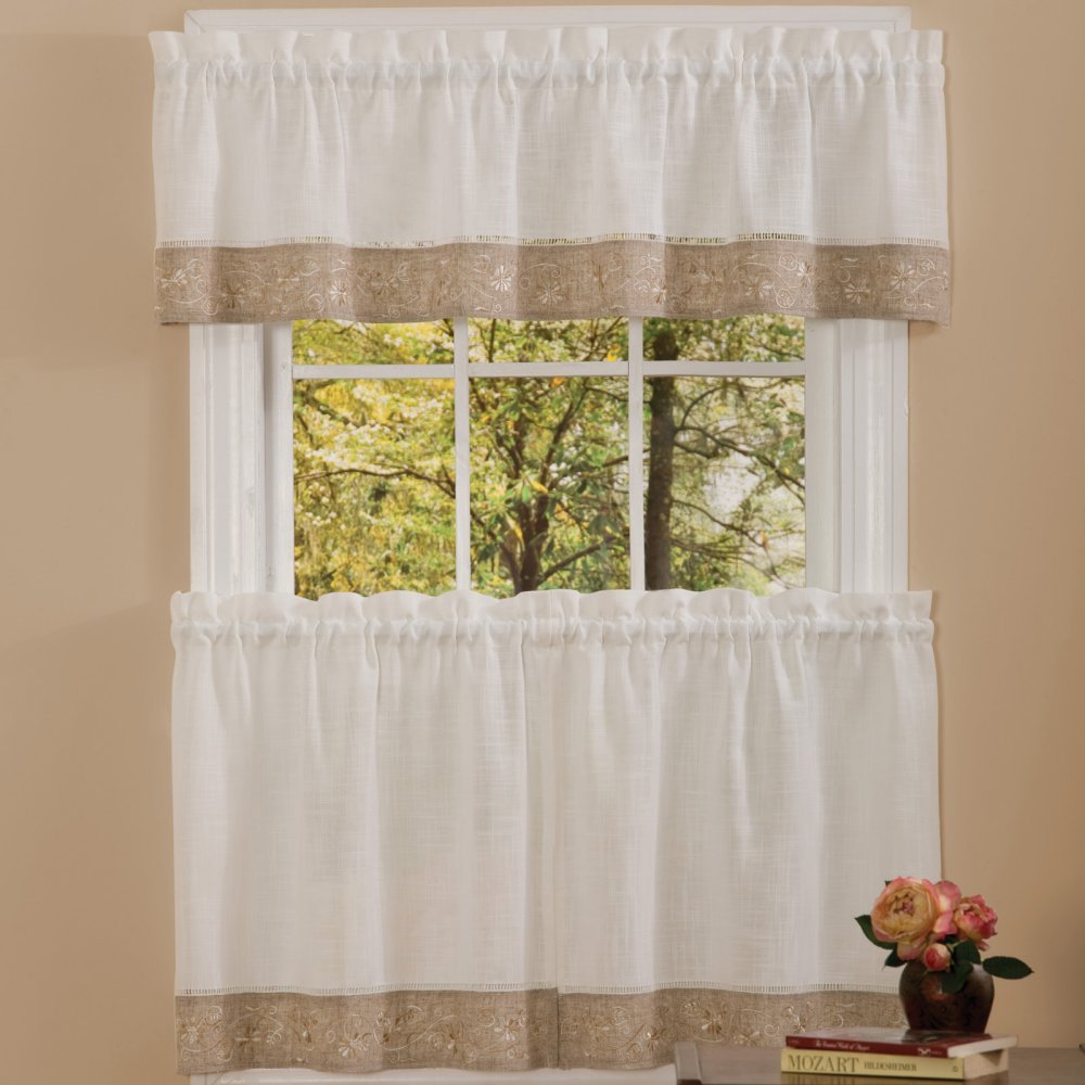 Achim Oakwood Valance - 58W x 14L