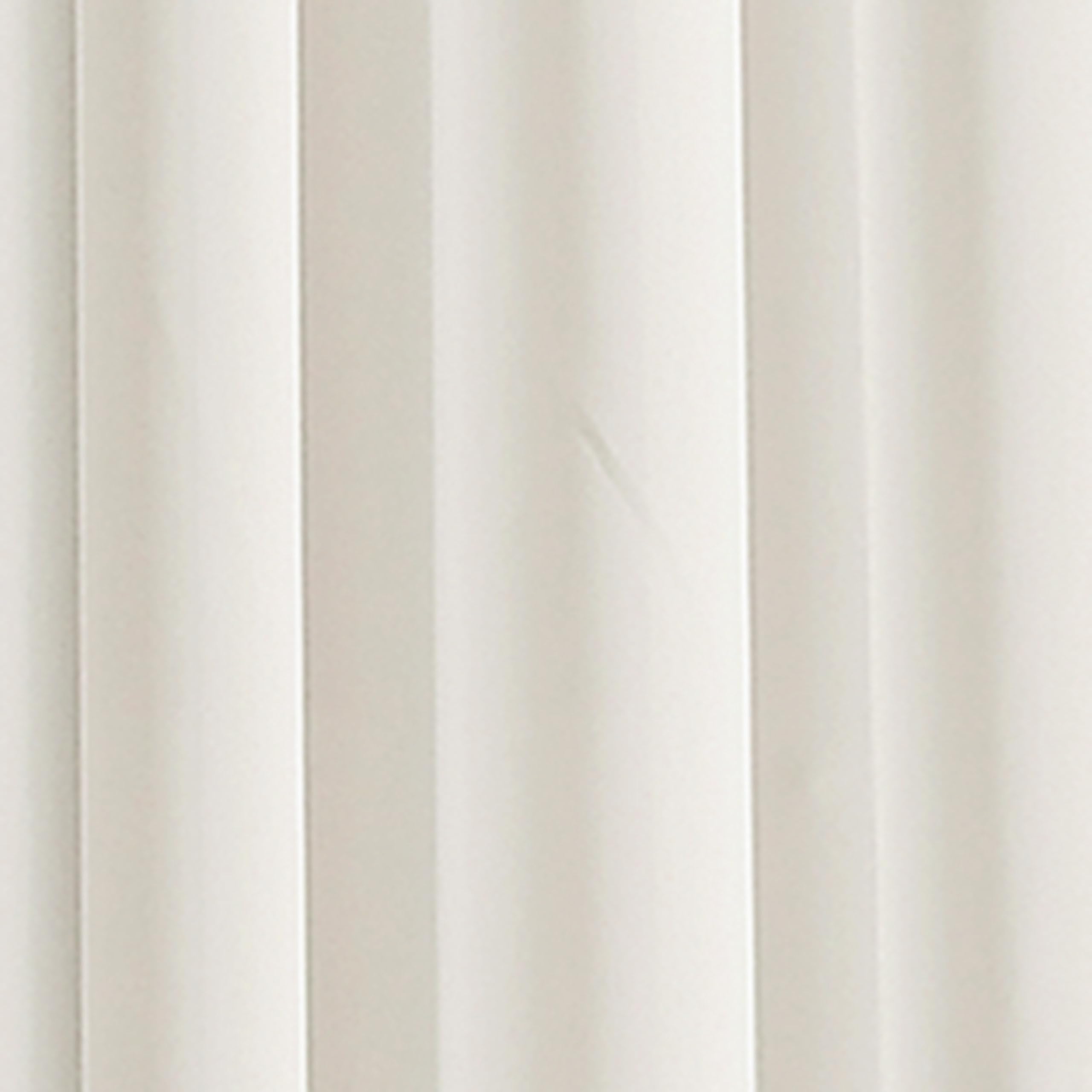 Curtainworks Soho Voile Sheer Grommet Curtain Panel, 59 by 132", Oyster