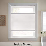 Cut-to-Width Snow Drift 9/16 in.Top-Down Bottom-Up Cordless Cellular Shade - 23 in. W x 48 in. L