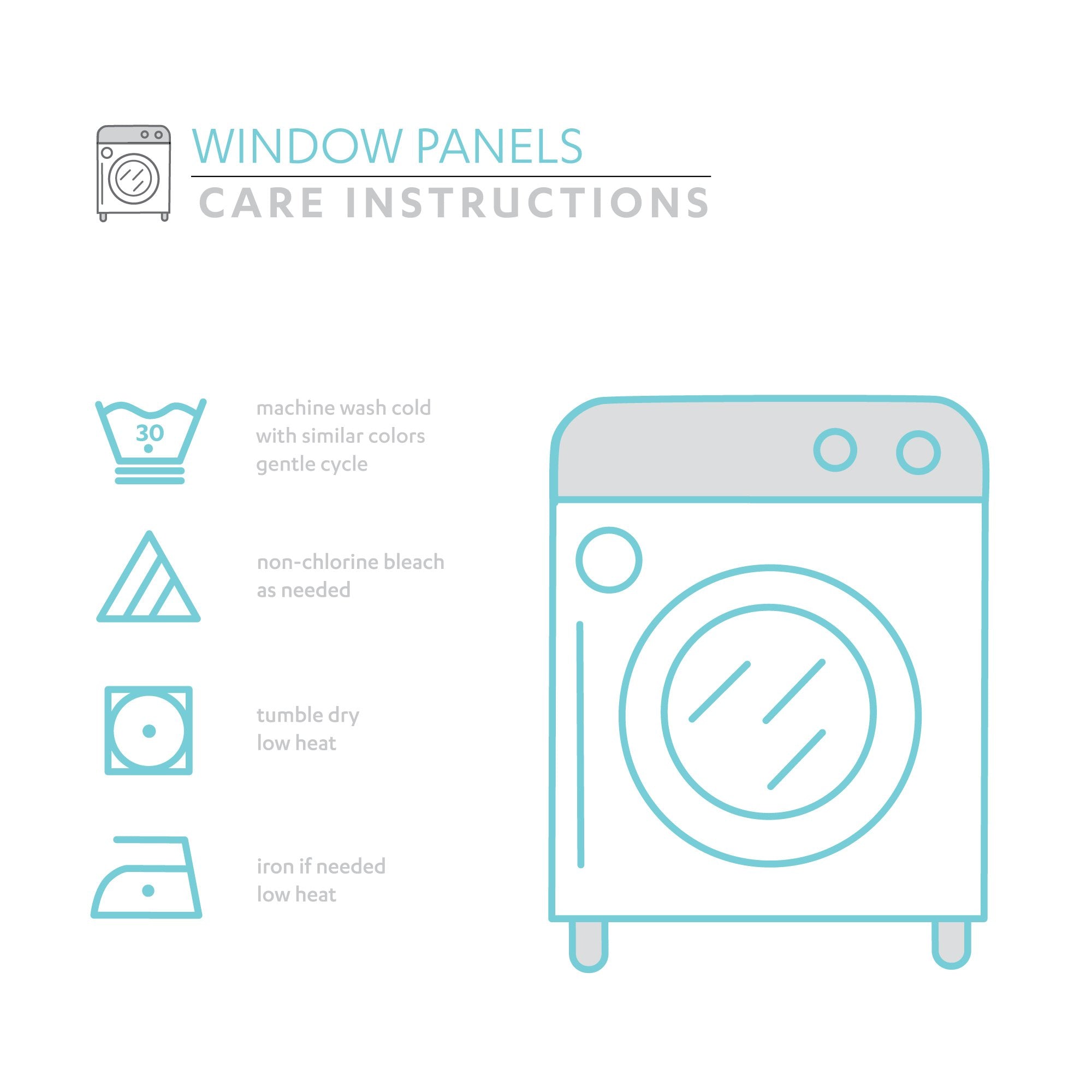 Lush Decor Navy White Sydney Curtains | Floral Garden Room Darkening Window Set for Living, Dining, Bedroom Long x 52” Wide, 84" L Panel Pair