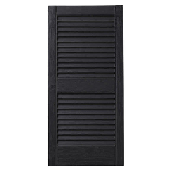 Ply Gem Shutters and Accents VINLV1535 33 Louvered Shutter, 15