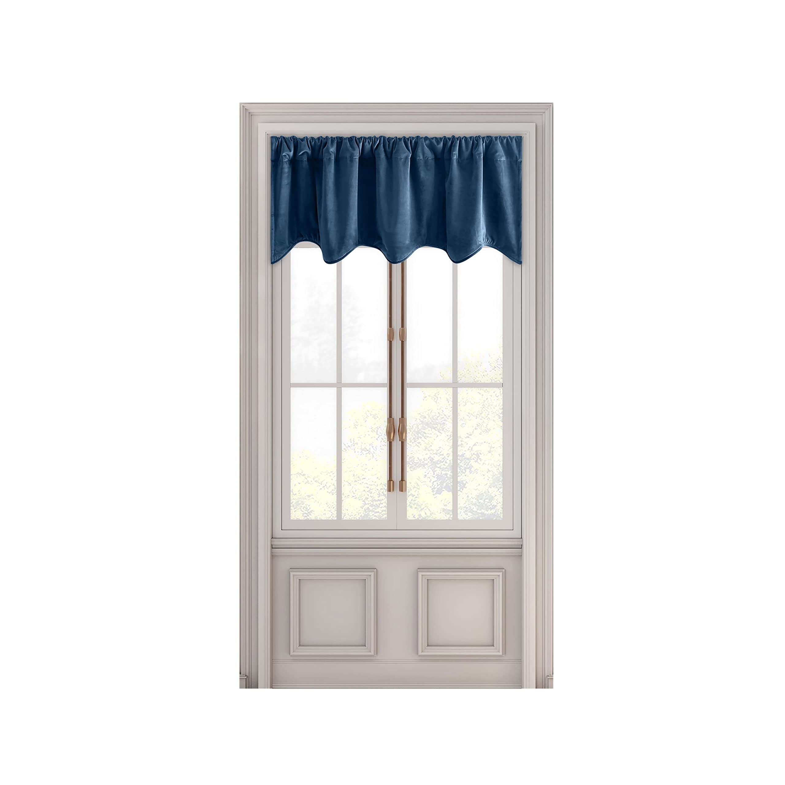 Ricardo Trading Velvet Lined RP w/BT Valance 50x17 Bone