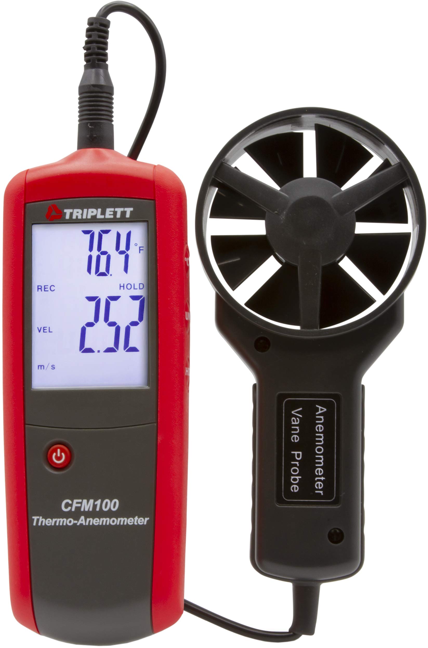 Triplett EM300 10-in-1 Environmental Meter with Air Flow