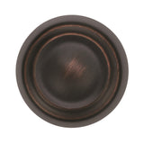 Amerock | Cabinet Knob | Oil Rubbed Bronze | 1-3/16 inch (30 mm) Diameter | Kane | 1 Pack | Drawer Knob | Cabinet Hardware