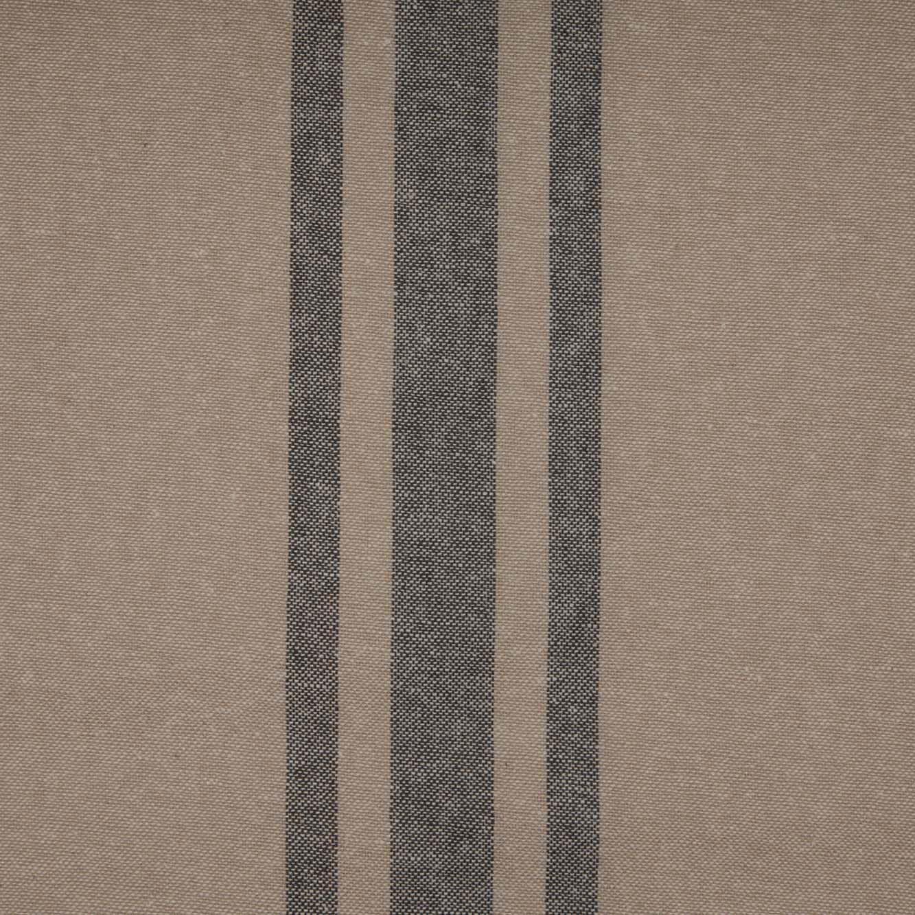 VHC Brands Grain Sack Charcoal Black Stripe Farmhouse Kitchen Curtain Valance 16x60