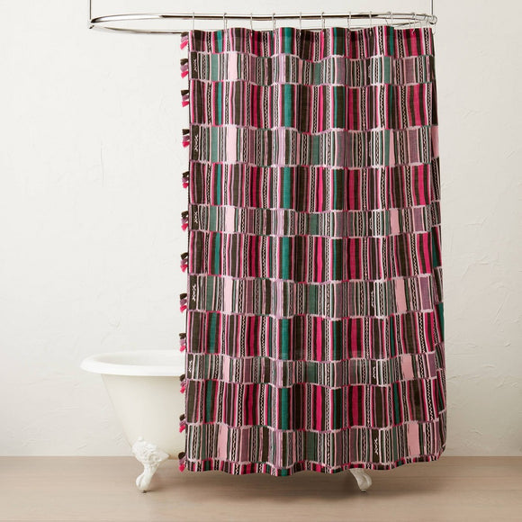 Sun in the Water Shower Curtain Berry Purple - Opalhouse™ designed with Jungalow™