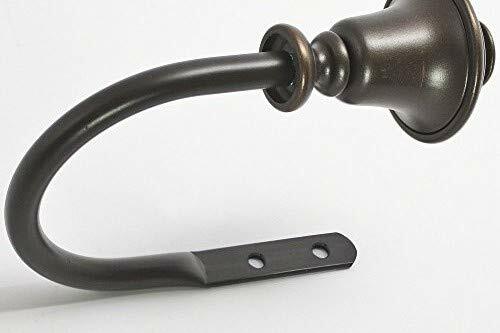 Decopolitan Bell Curtain Holdback Pair, Vintage Bronze