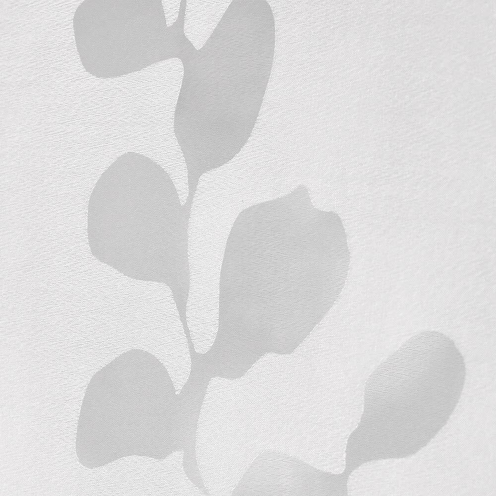 Exclusive Home Wilshire Burnout Sheer Grommet Top Curtain Panel Pair, 54"x96", Winter White