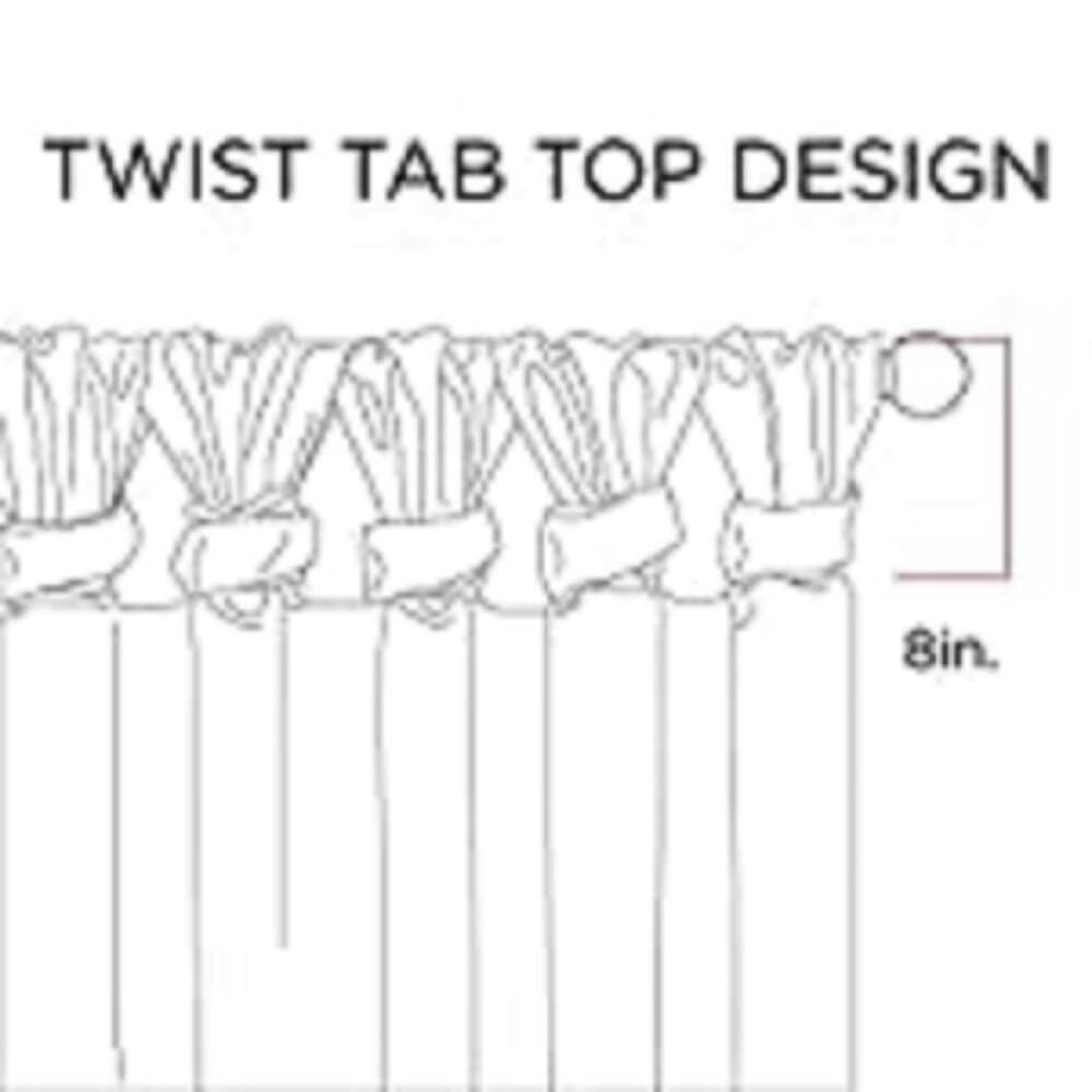 Madison Park Emilia Faux Silk Single Curtain with Privacy Lining, DIY Twist Tab Top, Window Drape for Living Room, Bedroom and Dorm, 95"L x 50"W, Pewter Brown