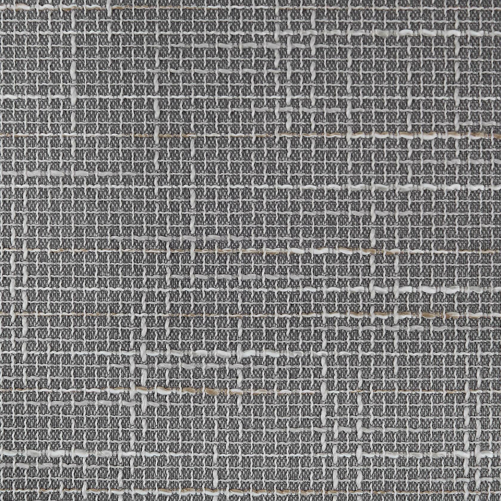 Sun Zero Brooks Burlap Weave Thermal Extreme Total Blackout Grommet Curtain Panel, 52" x 96", Gray