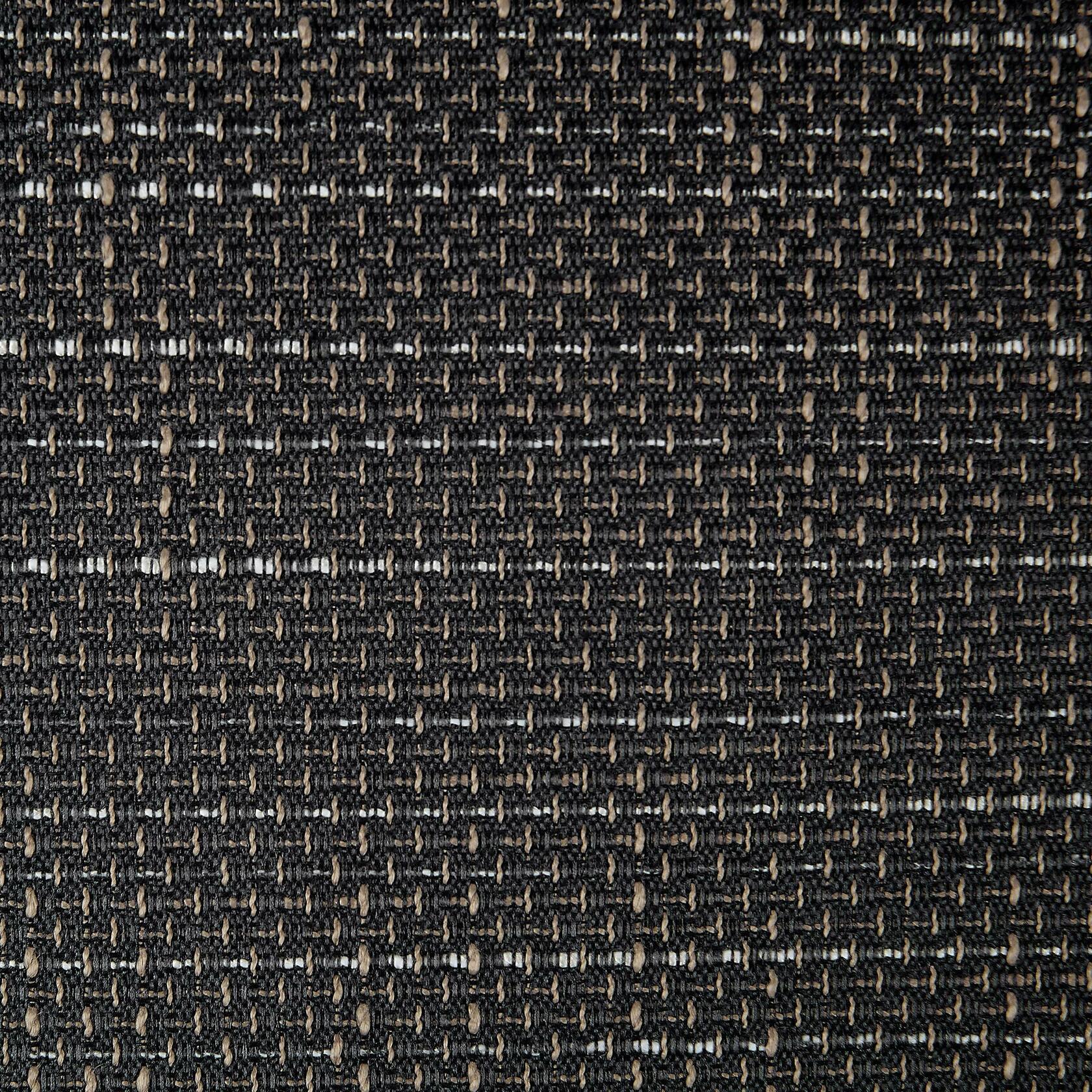 Sun Zero Brooks Burlap Weave Thermal Extreme Total Blackout Grommet Curtain Panel, 52" x 96", Coal