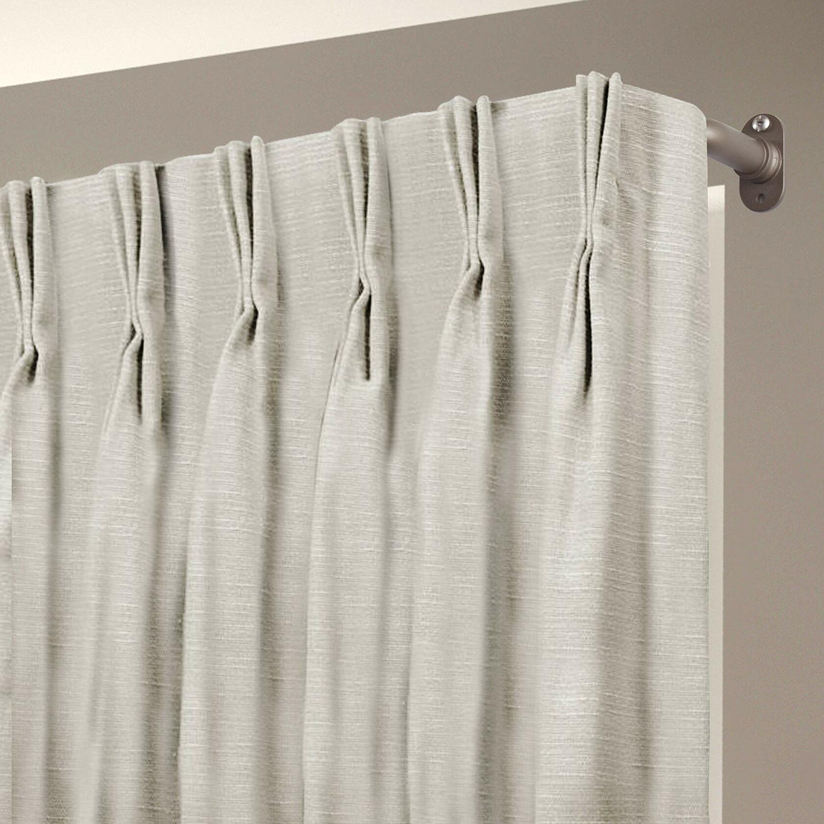 Rod Desyne 5/8" Blackout Curtain Rod, 28-48 inch, Antique Brass