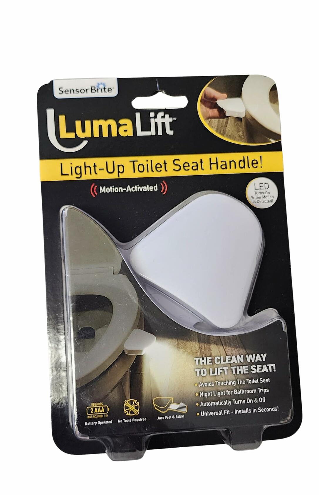 Luma Lift LED Toilet Seat Handle