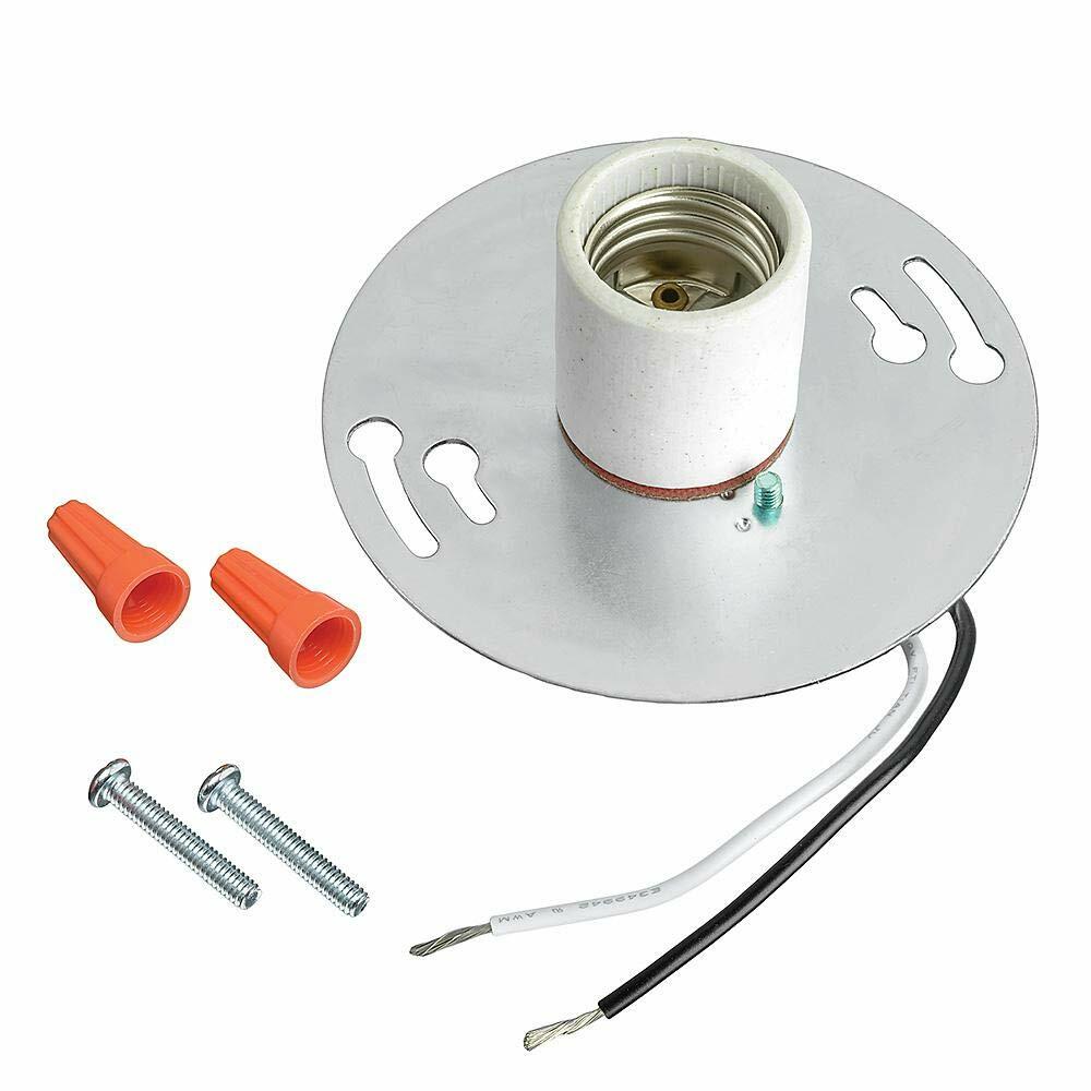 Spin Light 10 in. High Output 4000 Lumens Black LED Flush Mount Ceiling Light with 3 Adjustable Heads 5000K