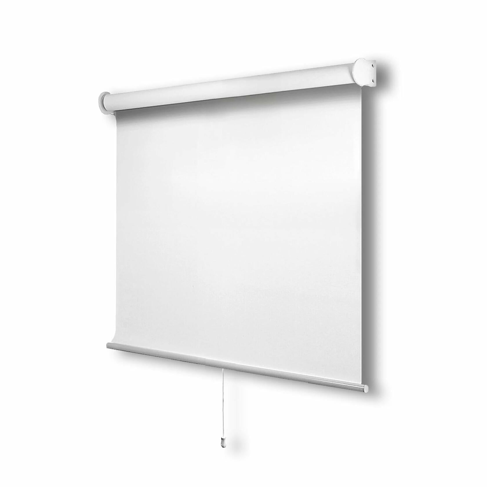 CHICOLOGY Roller Window Shades , Window Blinds , Window Shades for Home , Roller Shades , Window Treatments , Window Blinds Cordless , Door Blinds , Byssus White (Blackout), 27"W X 72"H