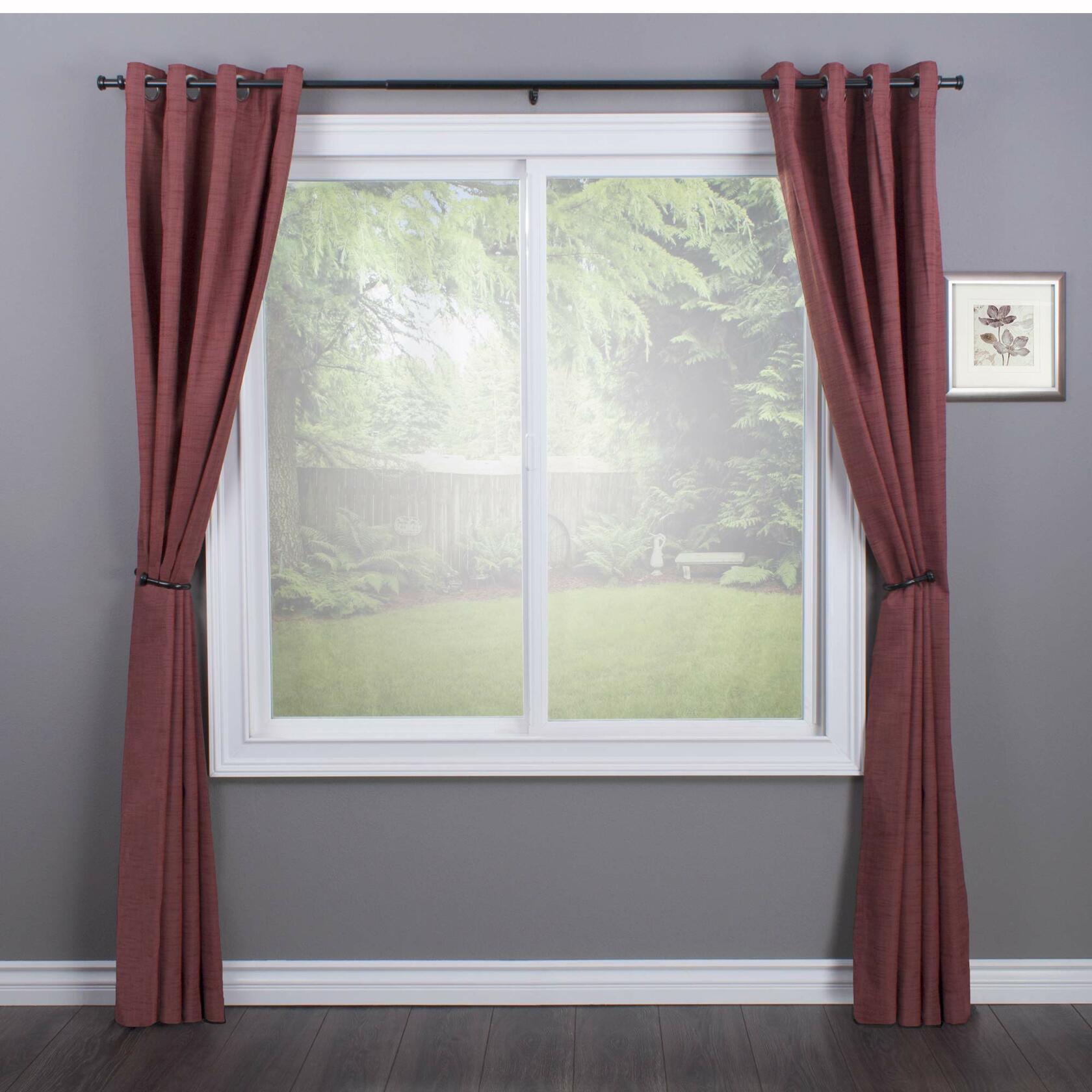 Decopolitan Cap Curtain Holdback, Black Espresso