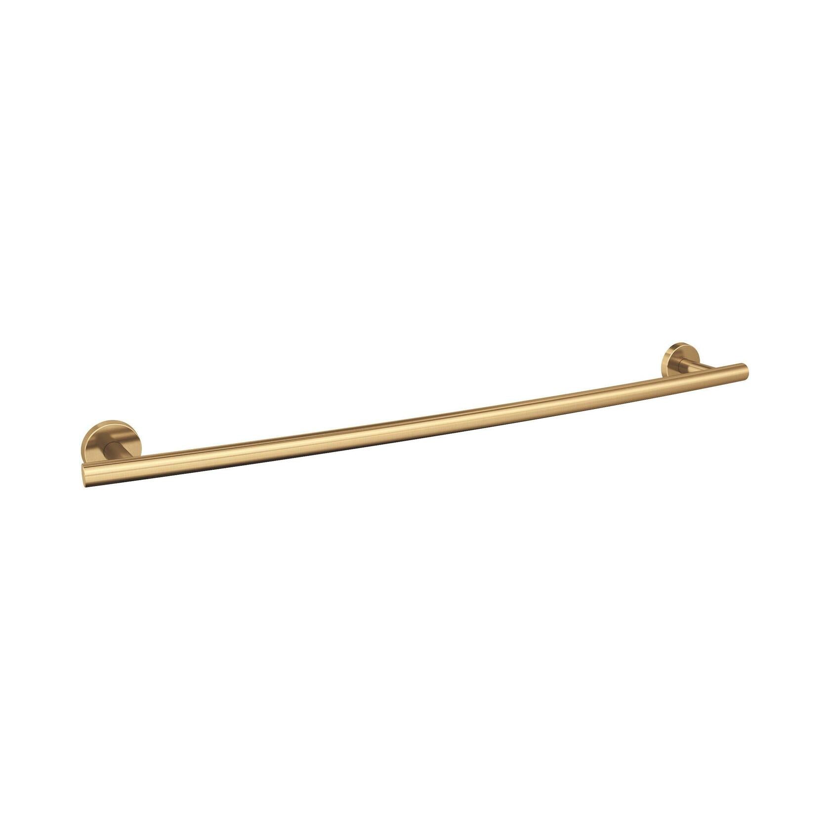 Amerock BH26544CZ | Champagne Bronze Towel Bar | 24 in (610 mm) Towel Rack | Arrondi | Bathroom Towel Holder | Bathroom Hardware | Bath Accessories