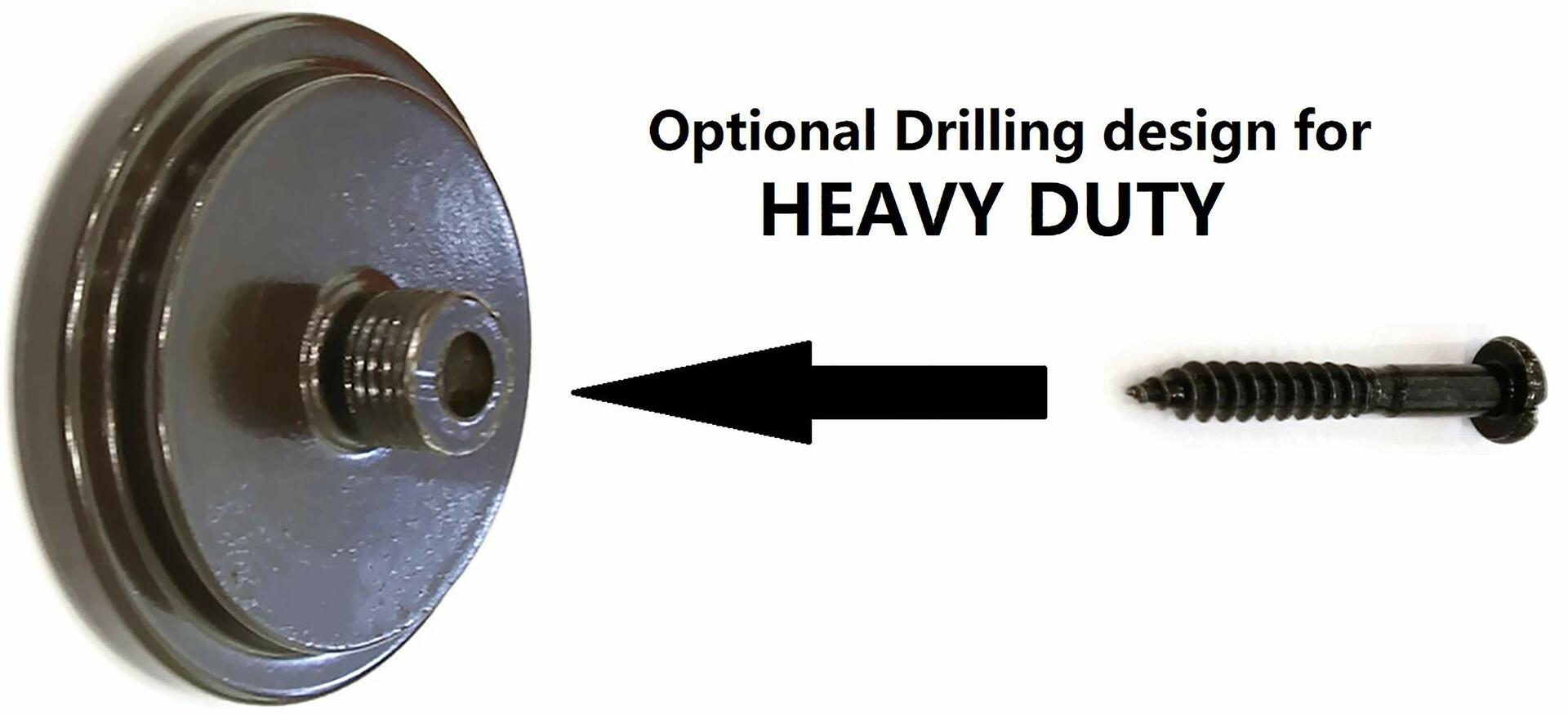 Urbanest 1" No Drilling Shower Closet Window Metal Premium Adjustable Tension Rod, Heavy Duty, 42-inch to 72-inch, Oil-Rubbed Bronze/ORB