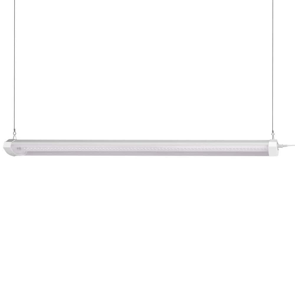 46 in. 40-Watt White LED 3 Adjustable Spectrum Remote Control Linkable Plant Grow Light Fixture White Adjustable Light