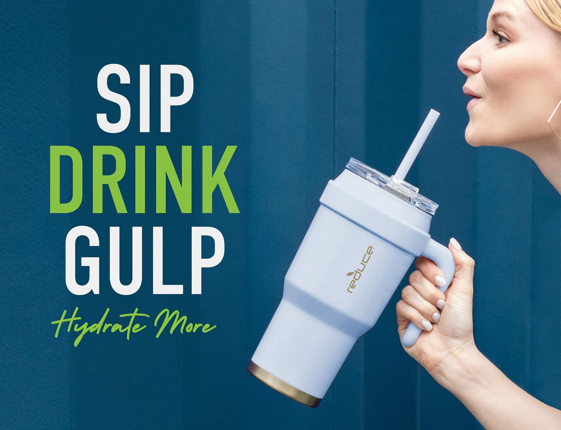 Base Brands Reduce Cold-1 Mug, 40 Oz, Dark Web