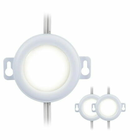 ULTRA PROGRADE EZ Link Linkable Plug-in LED White Puck Light with High/Low Switch (3-Pack)
