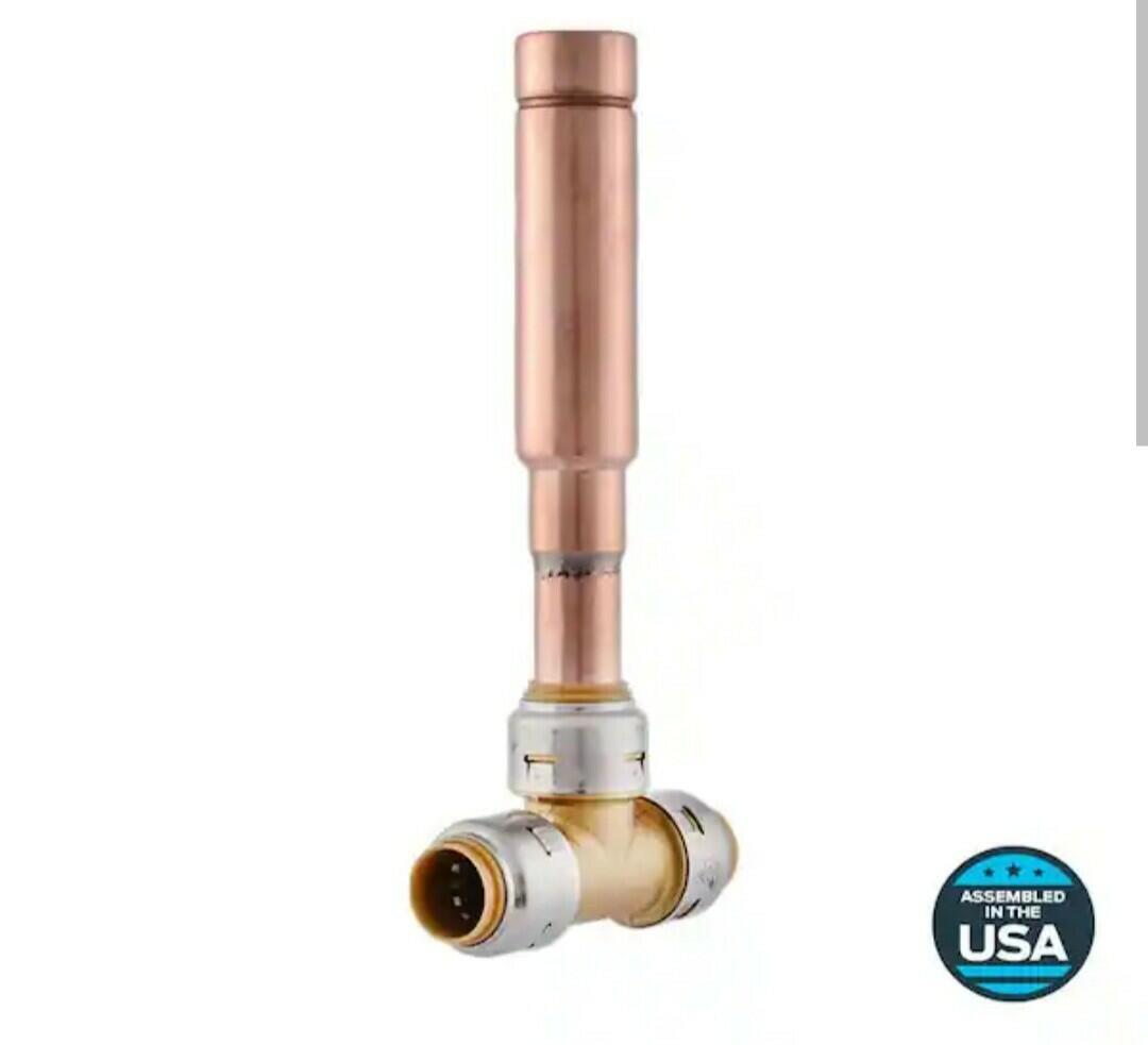 SharkBite Residential Water Hammer Arrestor Brass 1/2" 22630LF