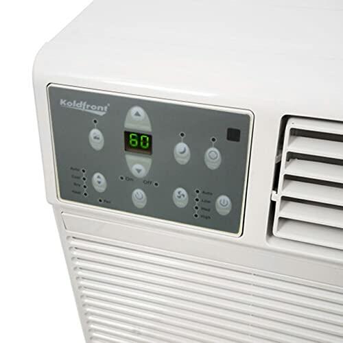 Koldfront WTC8001W 8,000 BTU Through The Wall Air Conditioner with 3500 BTU Heater