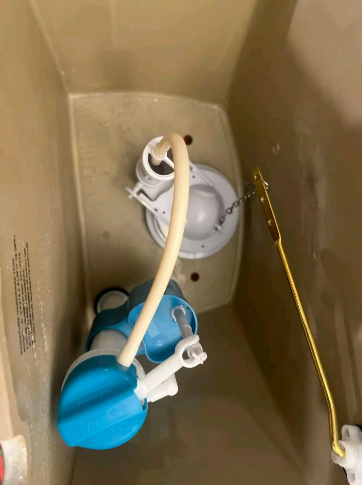 Signature Hardware SHBD214WH Replacement Bradenton 14" Rough-In Toilet Tank,Lid