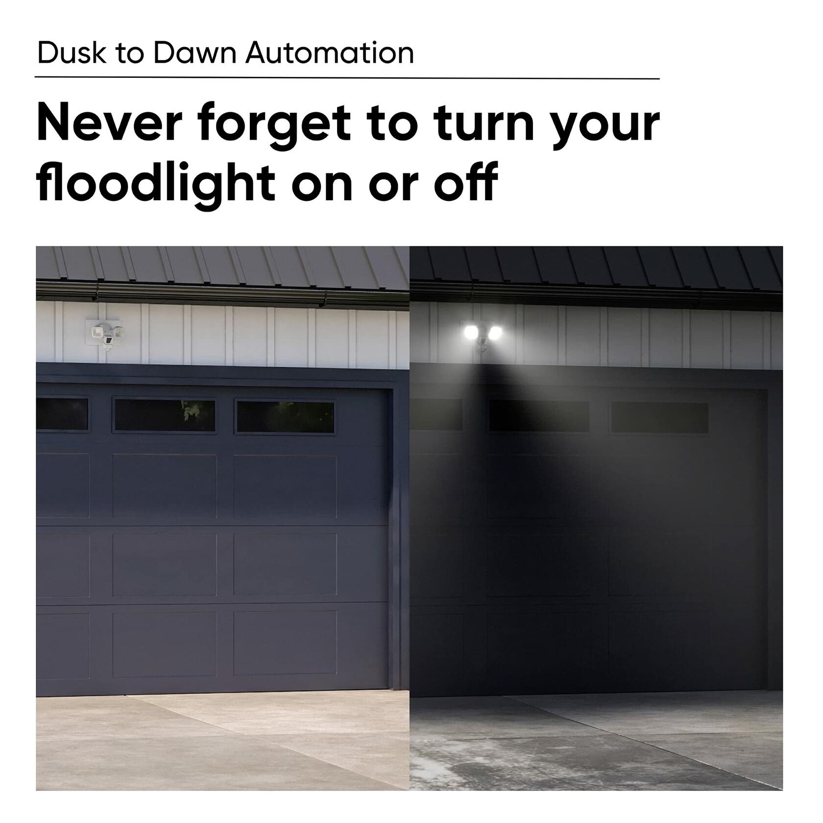 Wyze Cam Floodlight with 2600 Lumen LEDs, Wired 1080p HD IP65 Outdoor Smart