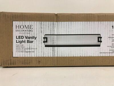 Home Decorators Grandale 23.25 in. Coal LED Bathroom Vanity Light Bar