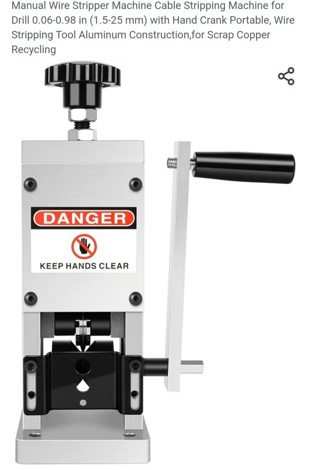 velvor drill wire splitter Open Box . Everything you Receive Is In the Picture.