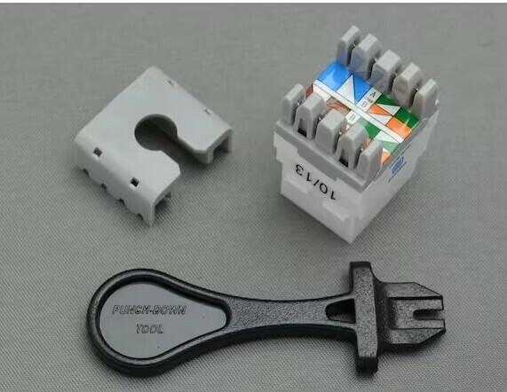 ~NEW~ Commercial Electric Cat-6 Jack in White (25-Pack)