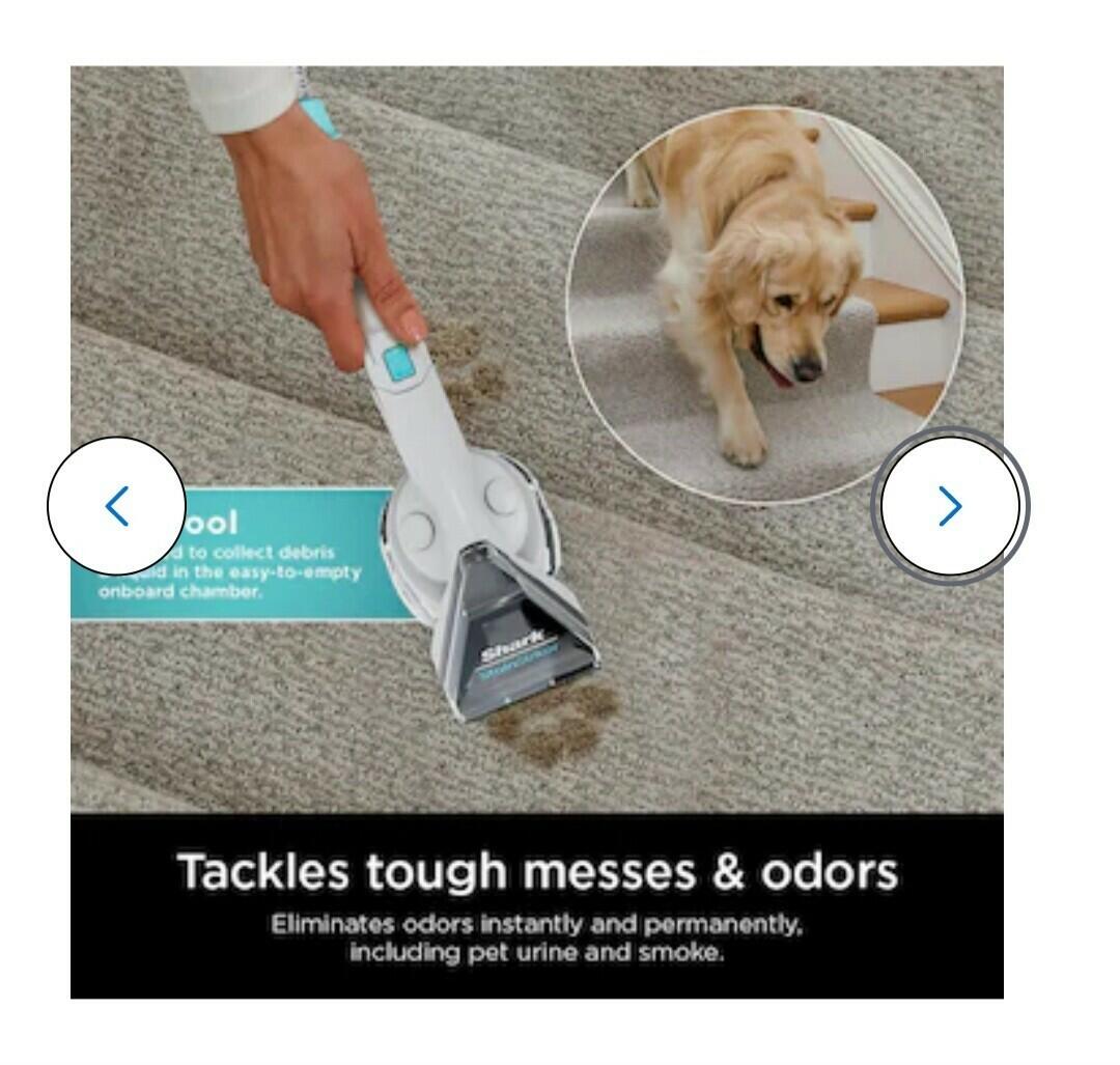 Shark - CarpetXpert with Stainstriker Technology Corded Upright Deep Carpet a...