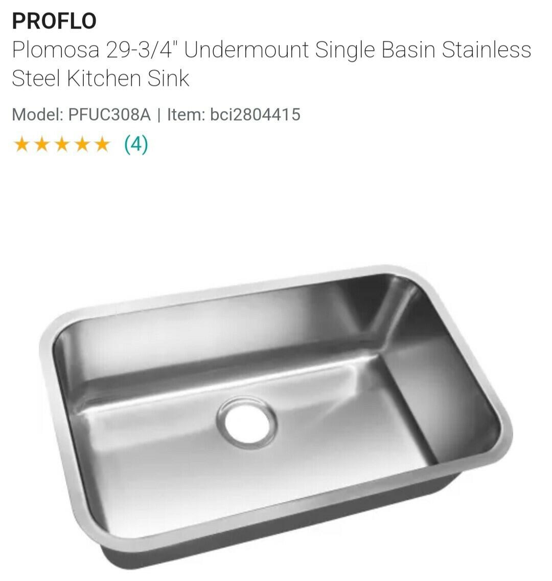 PROFLO PFUC308A - Kitchen Sink Fixture