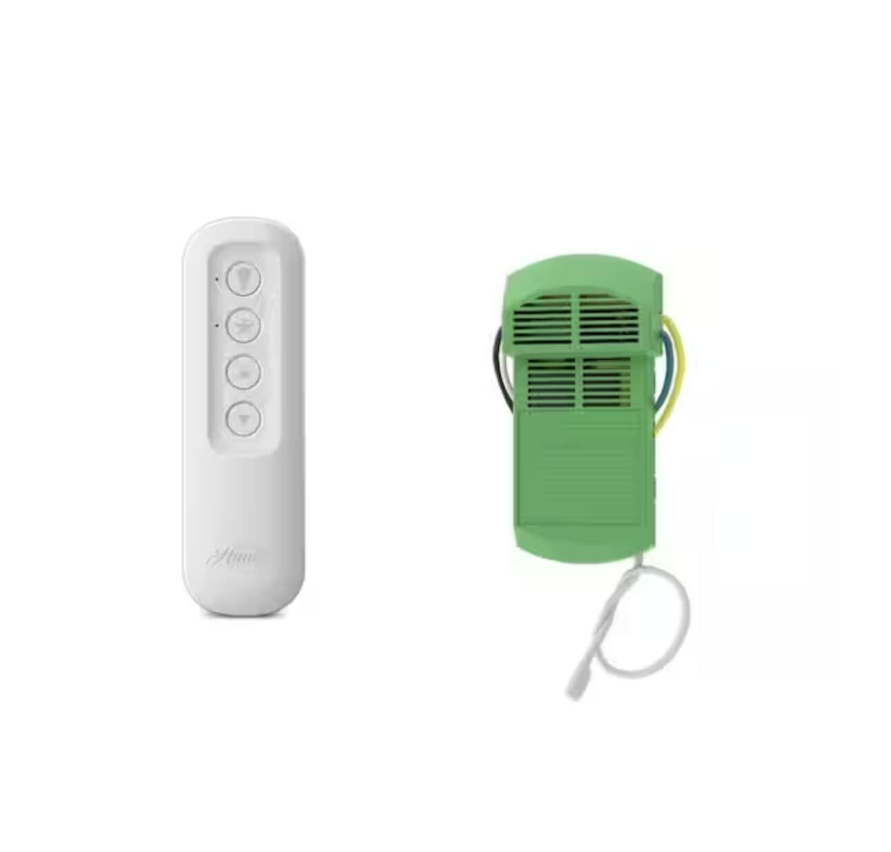 Kashoom Universal 3 Speed Damp Rated Ceiling Fan Handheld Remote Control White