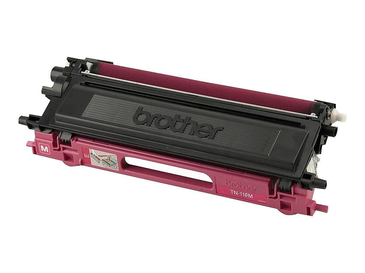 Brother TN110M Original Toner Cartridge, Magenta - in Retail Packaging