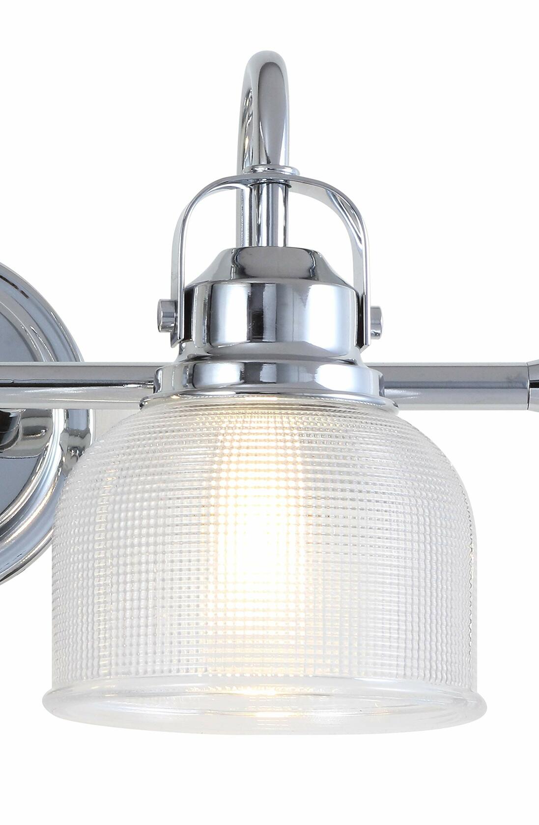 JONATHAN Y JYL7409A Virginia 25.25" Metal Glass LED Vanity Light 2700K LED 4W