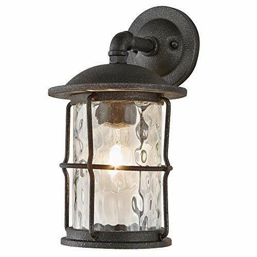 Home Decorators Collection 7956HDCGIDI 1-Light Gilded Iron Outdoor Wall Mount